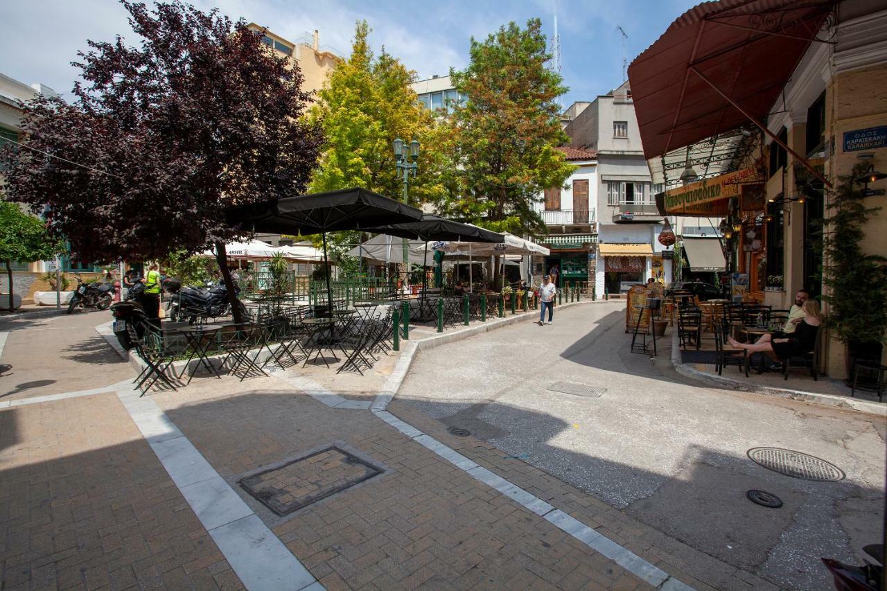 Ferienwohnung Aristophanes Luxury Flat Psyrri Square Athen Exterior foto